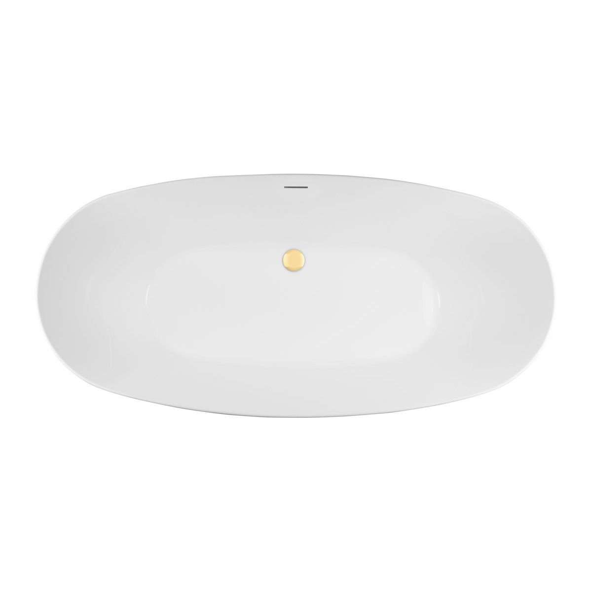 Set baignoire autoportante Oltens Ebba 12012000, couvercle en liège Oltens 09002800