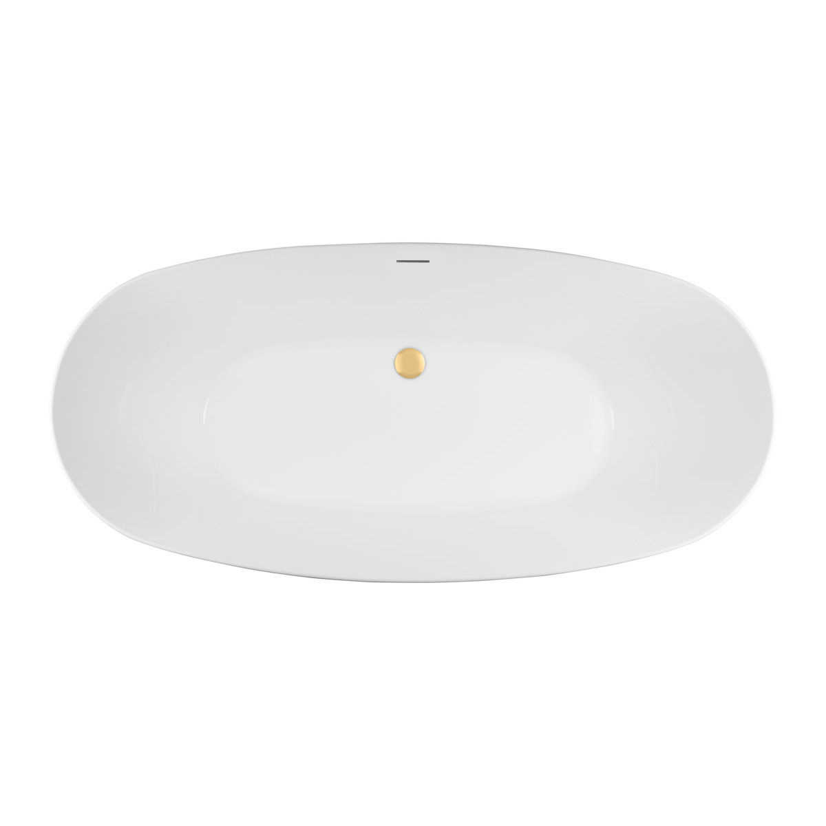 Set baignoire autoportante Oltens Ebba 12012000, couvercle en liège Oltens 09002810