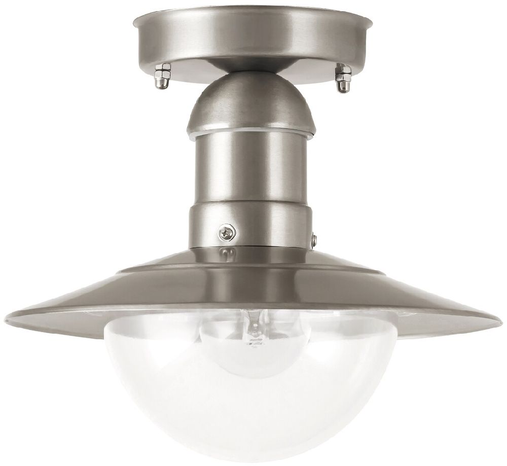 Rabalux Oslo plafonnier extérieur 1x60 W chrome 8763