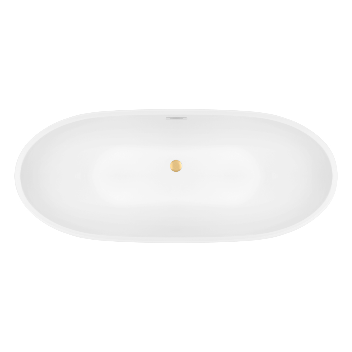 Set baignoire autoportante Oltens Folda 12010000, couvercle en liège Oltens 09002810