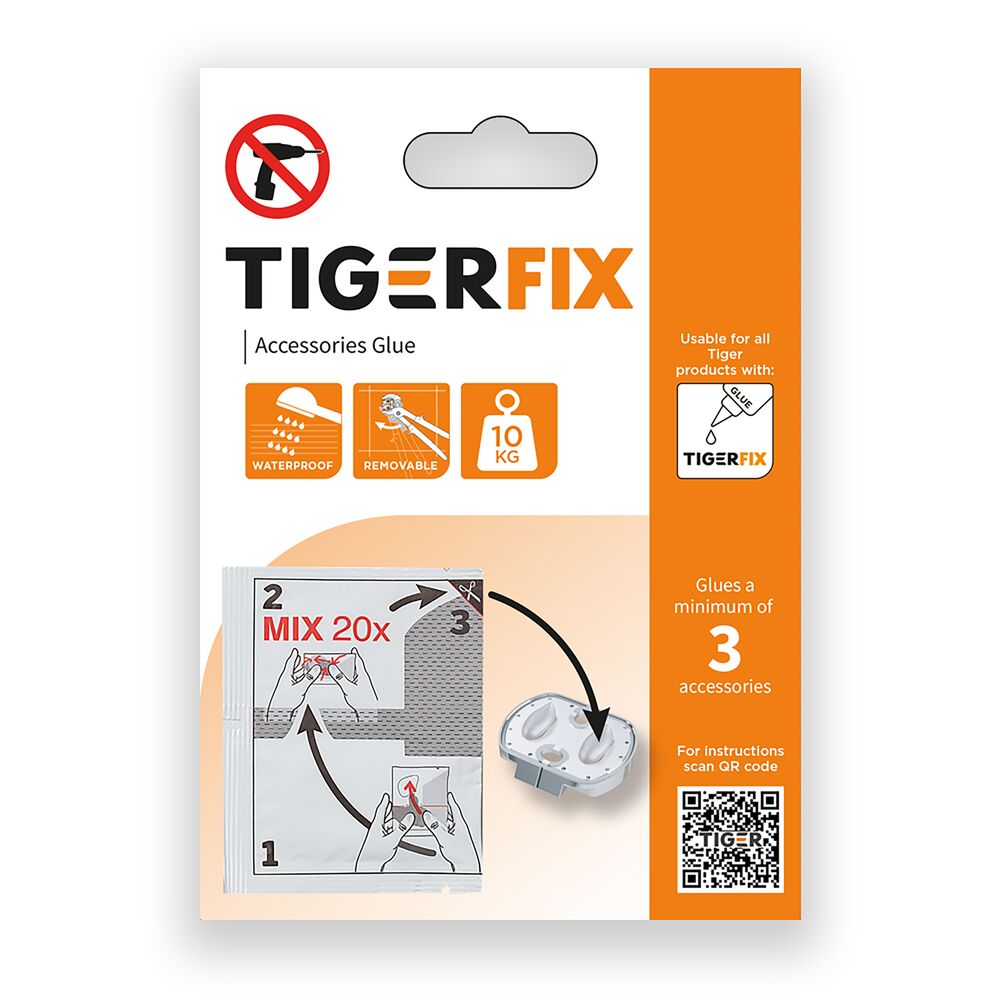Tiger Fix colle pour accessoires de salle de bain || 3989.3.00.46