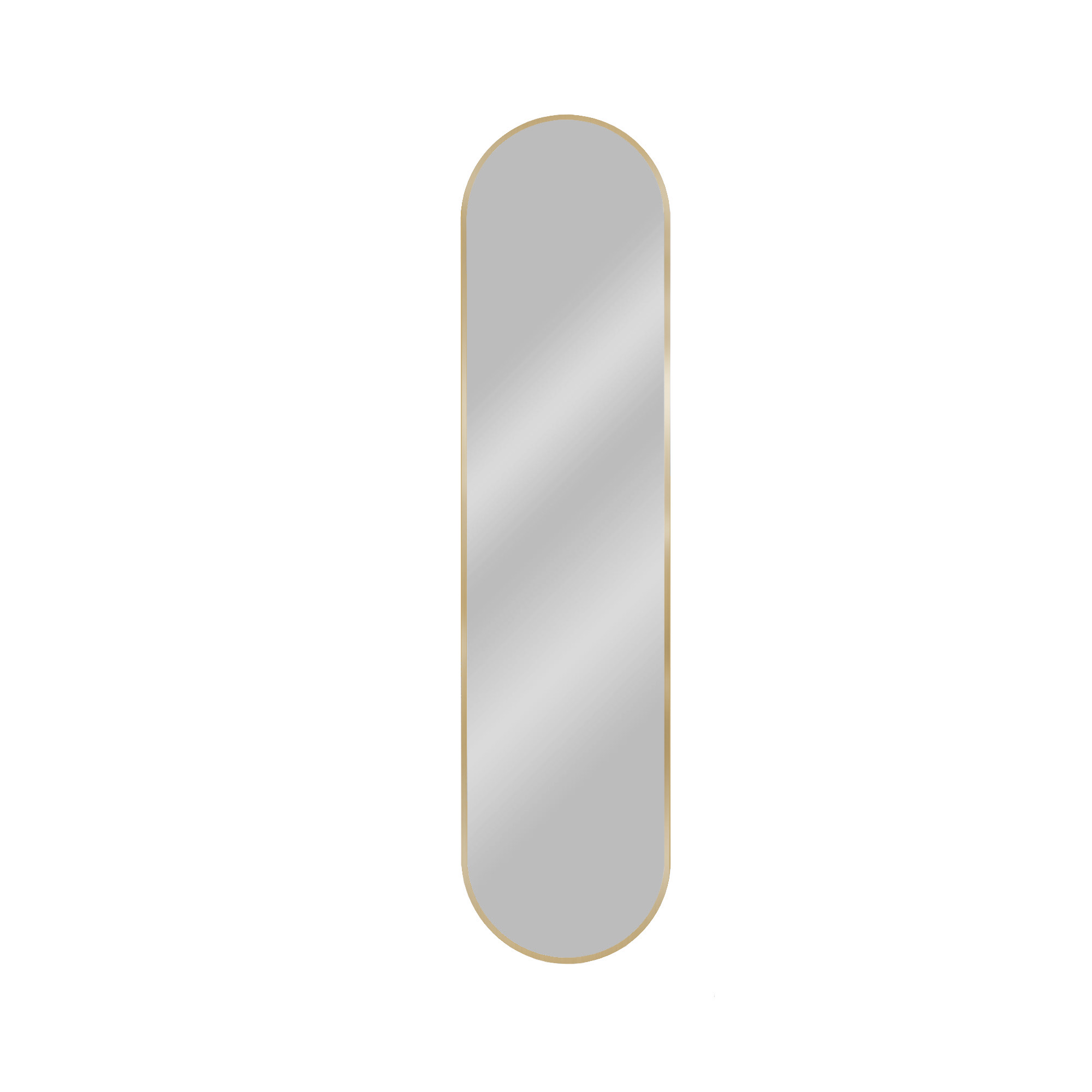 Baltica Design Tiny Border Pastille miroir 40x60 cm ovale doré 5904107924472