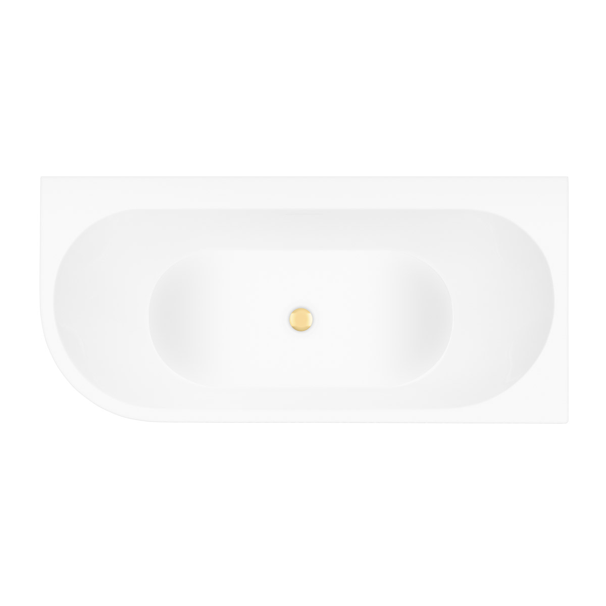 Set baignoire d’angle Oltens Hulda 11002000, couvercle en liège Oltens 09002800