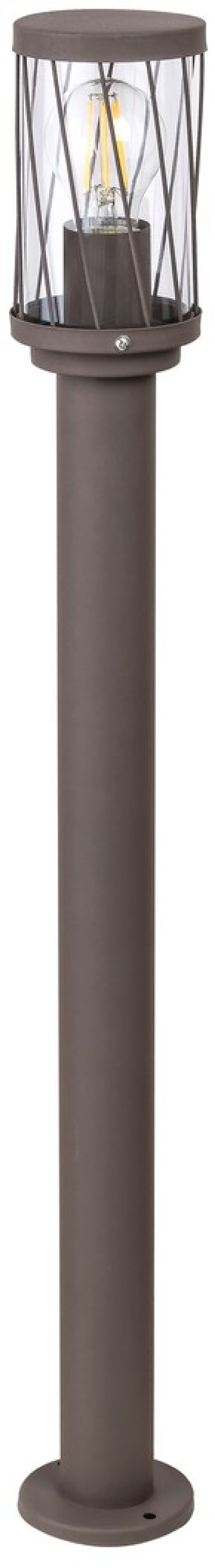 Rabalux Budapest lampadaire extérieur 1x40 W marron 8890