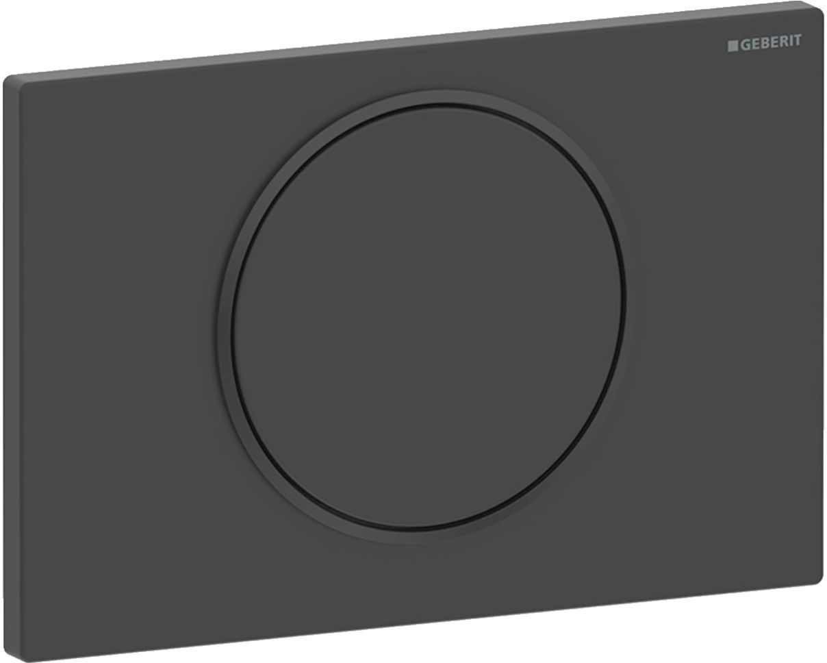 Geberit Sigma bouton de chasse d'eau pour WC noir 115.758.16.5