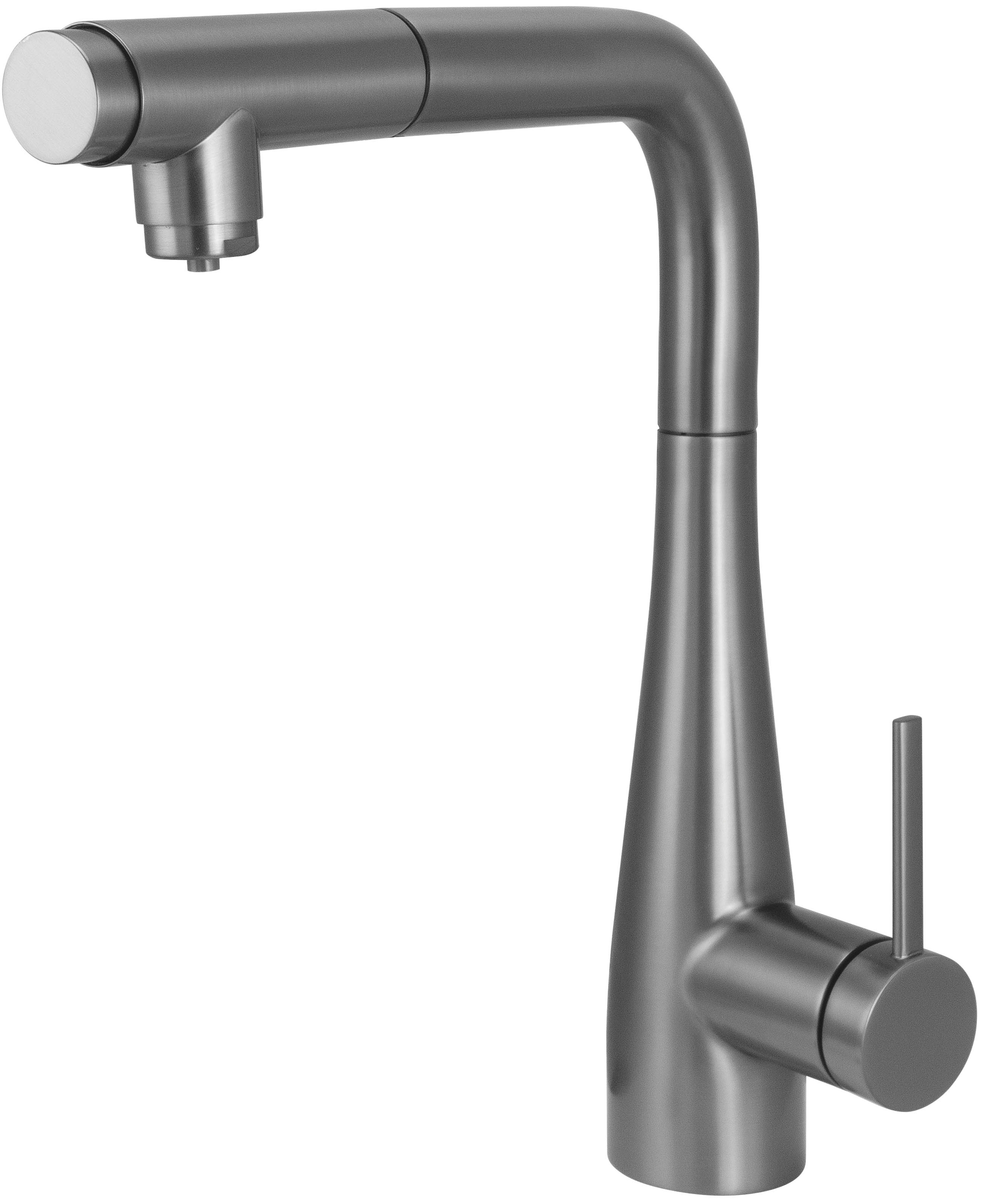 Deante Eridan mitigeur de cuisine sur pied graphite/gris BRE_D75M