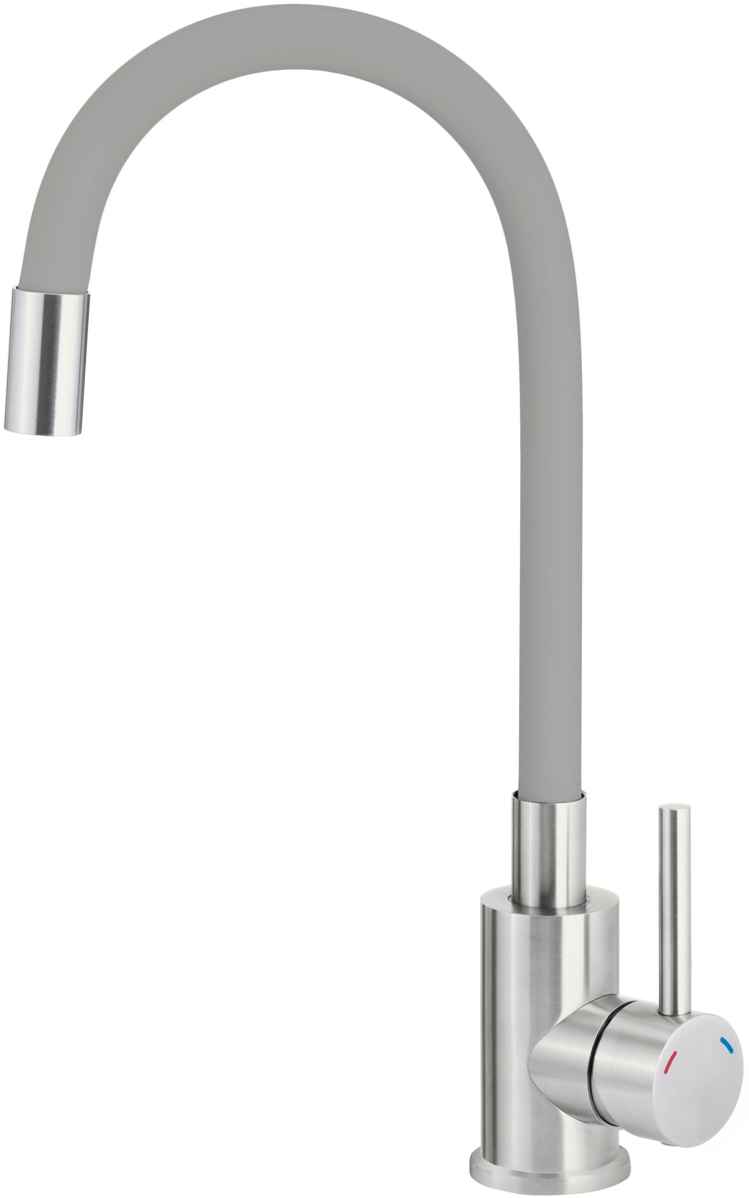 Deante Luno mitigeur de cuisine sur pied graphite/gris BOC_S720