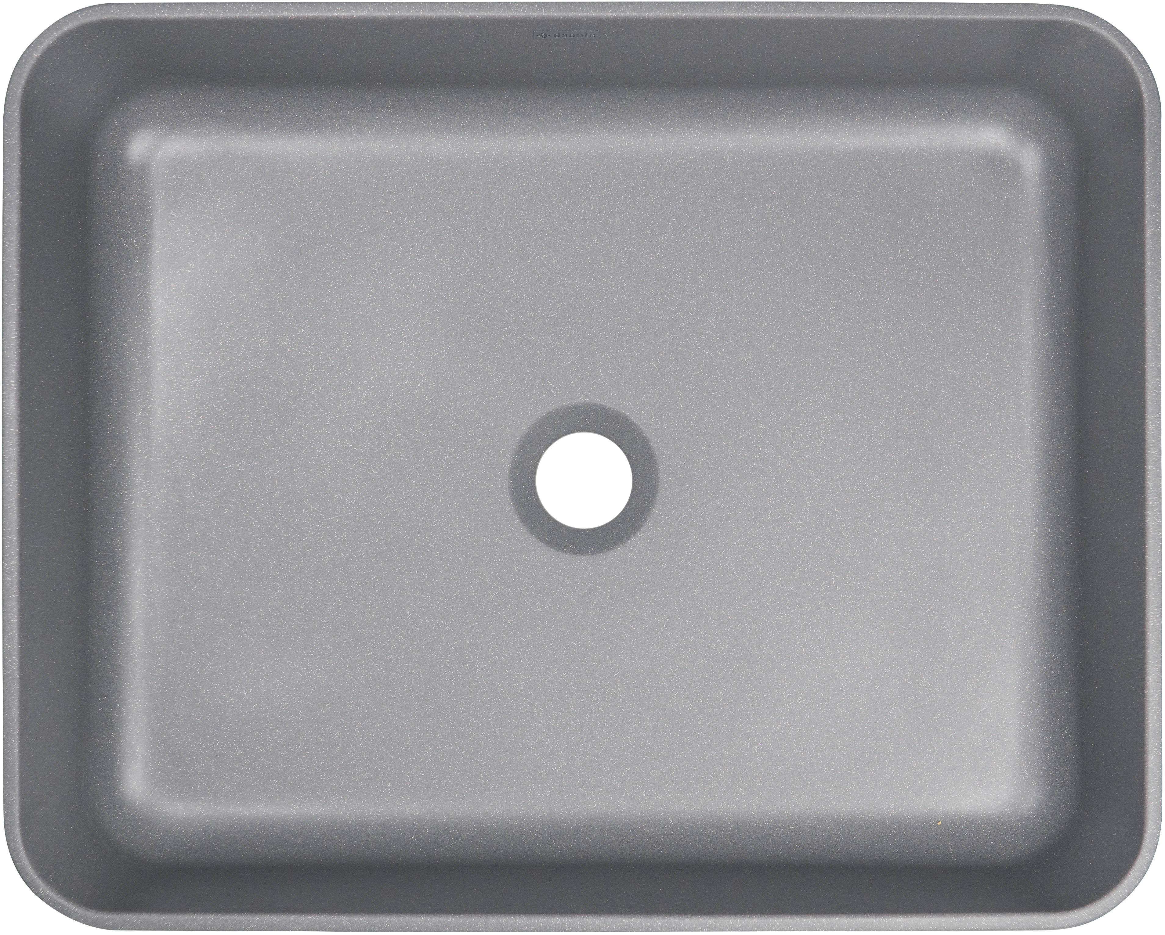 Deante Temisto lavabo 50x40 cm rectangulaire à poser gris/pierre CQT_SU5S