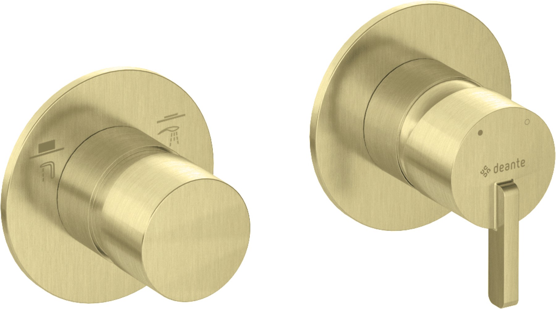 Deante Silia mitigeur bain-douche encastrée doré BQS_R46P