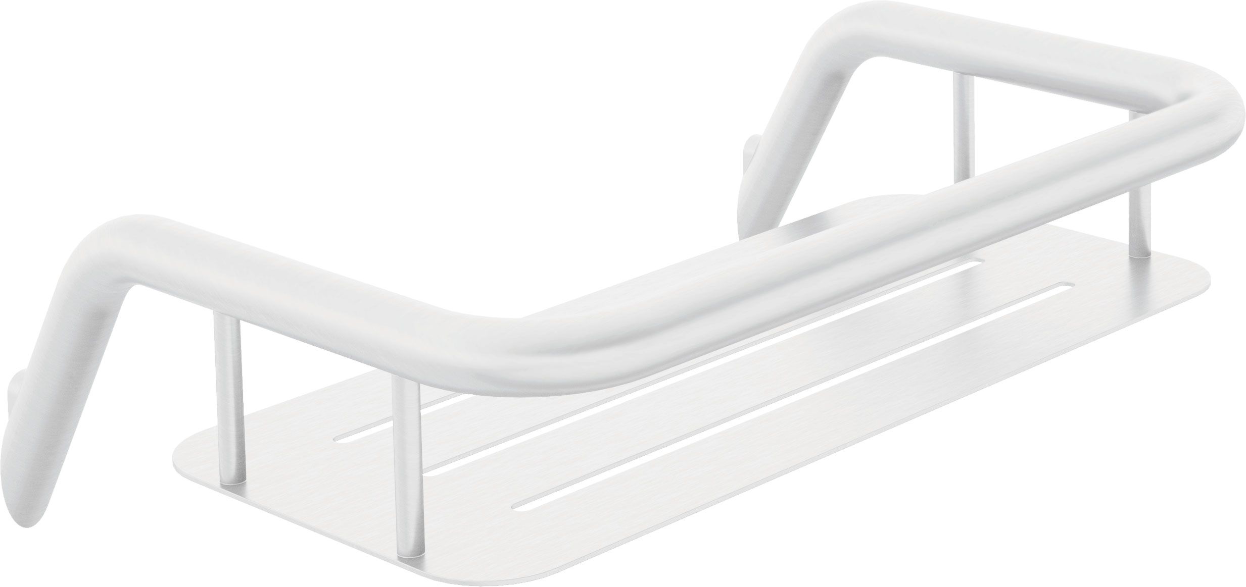 Deante Silia panier de salle de bain blanc ADI_A551