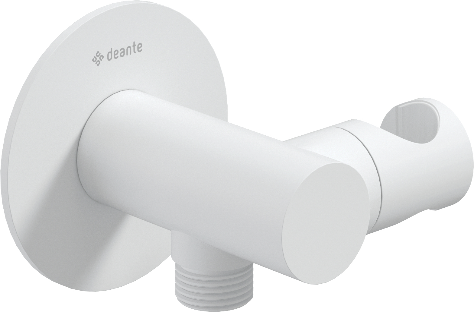 Deante Silia raccord coudé blanc NQS_A57K