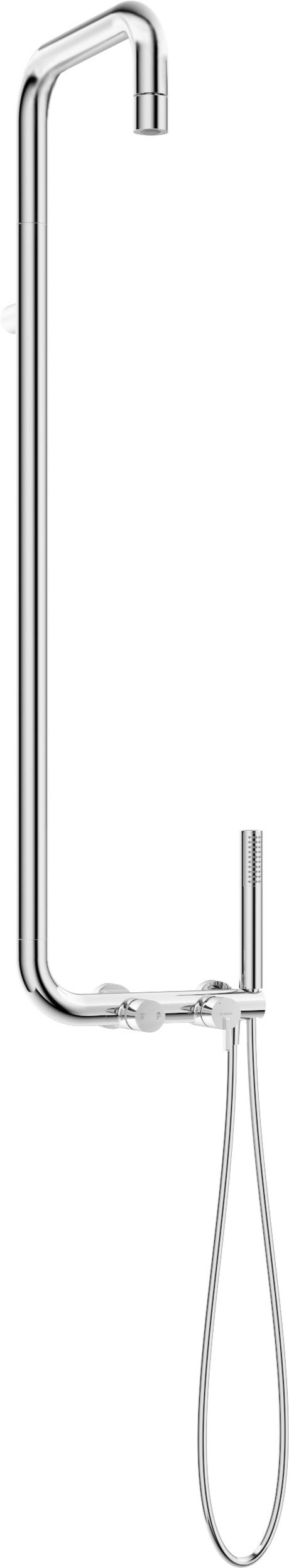 Deante Silia ensemble de douche mural oui chrome NQS_04XM