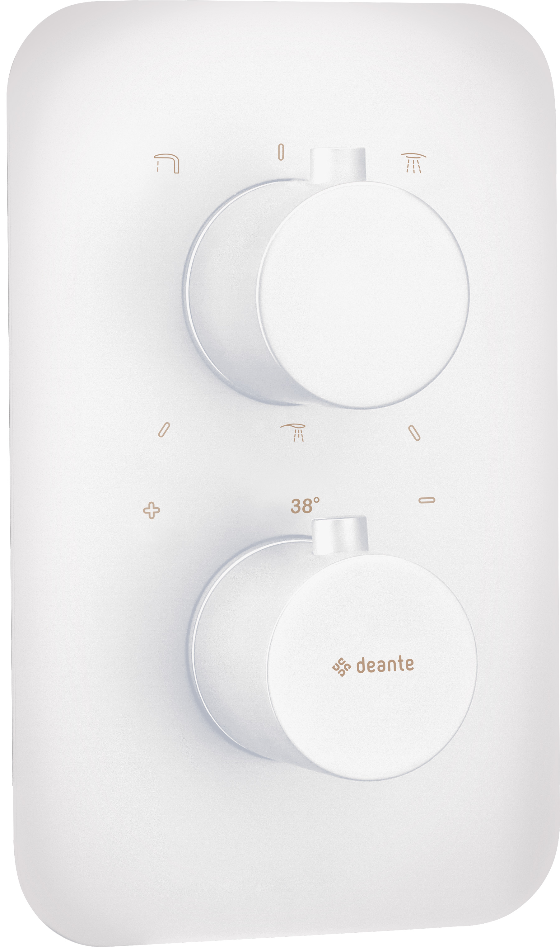 Deante Box mitigeur bain-douche encastrée oui blanc BXY_AEBT