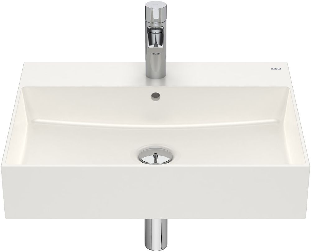 Roca Inspira lavabo 60x49 cm rectangulaire classique marron/beige A32752C650