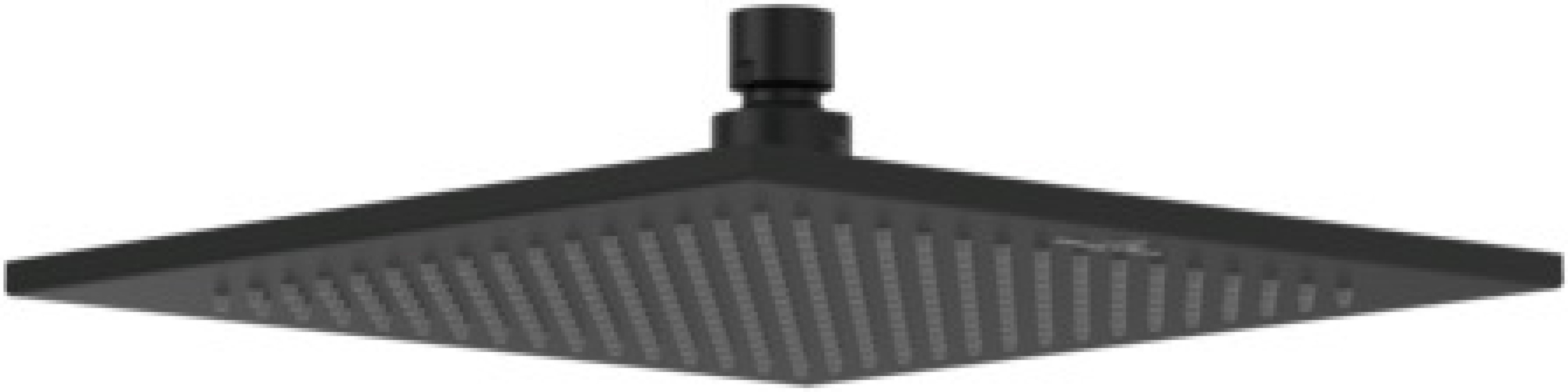 Villeroy & Boch Universal Showers douche à effet de pluie 25x25 cm carrée noir TVC000002000K5