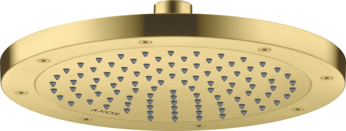 Axor ShowerSolutions douche à effet de pluie 24.5x24.5 cm ronde || 35380950