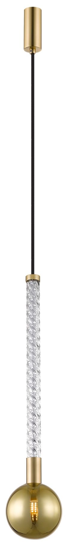 Zuma Line Mida lampe suspendue 1x6 W doré-cuivre P0583-01A-2GHF