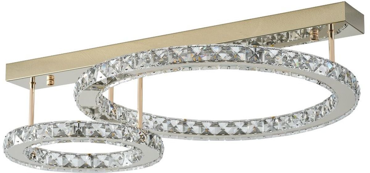 Zuma Line Girona plafonnier 1x36 W transparent-doré MX3713-2-3GT