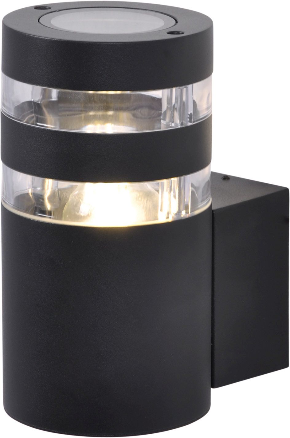 Kaja Solin applique murale extérieure 1x40 W noir K-8205