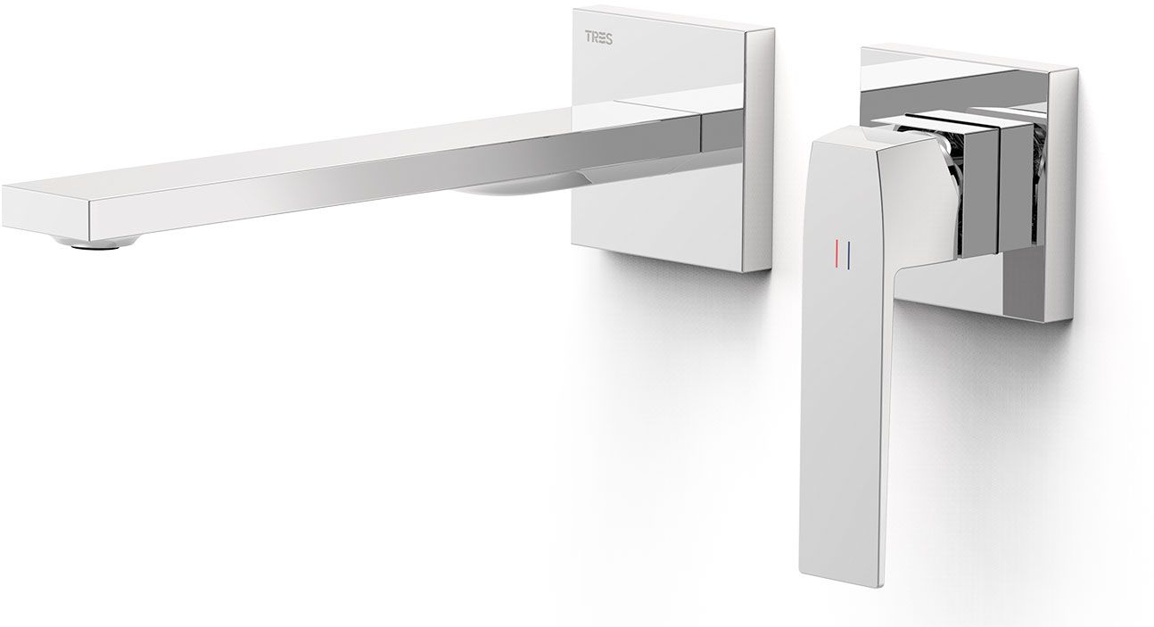 Tres Slim Exclusive mitigeur de lavabo encastrée chrome 20230022