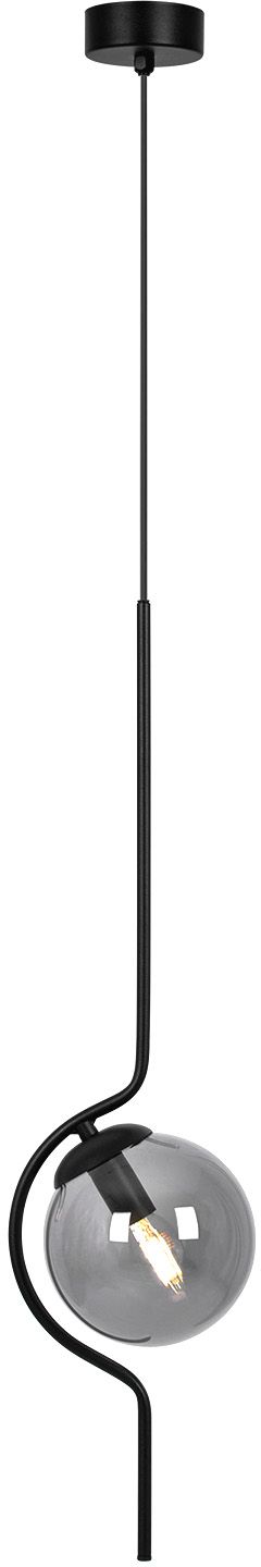 Kaja Neva lampe suspendue 1x40 W noir-graphite K-5330