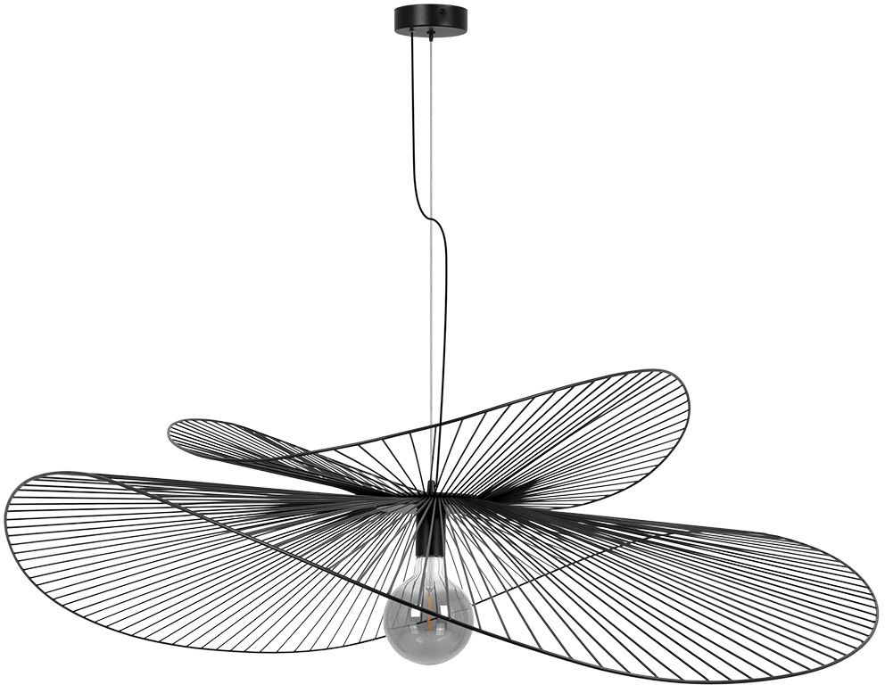 Kaja Kapelusz lampe suspendue 1x60 W noir KP-28