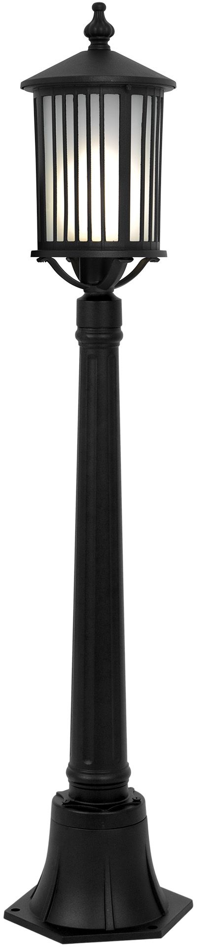 Kaja Detroit lampadaire extérieur 1x60 W noir K-8212