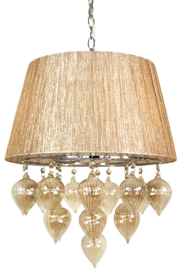 Candellux Elissa lampe suspendue 3x40 W beige 33-04567