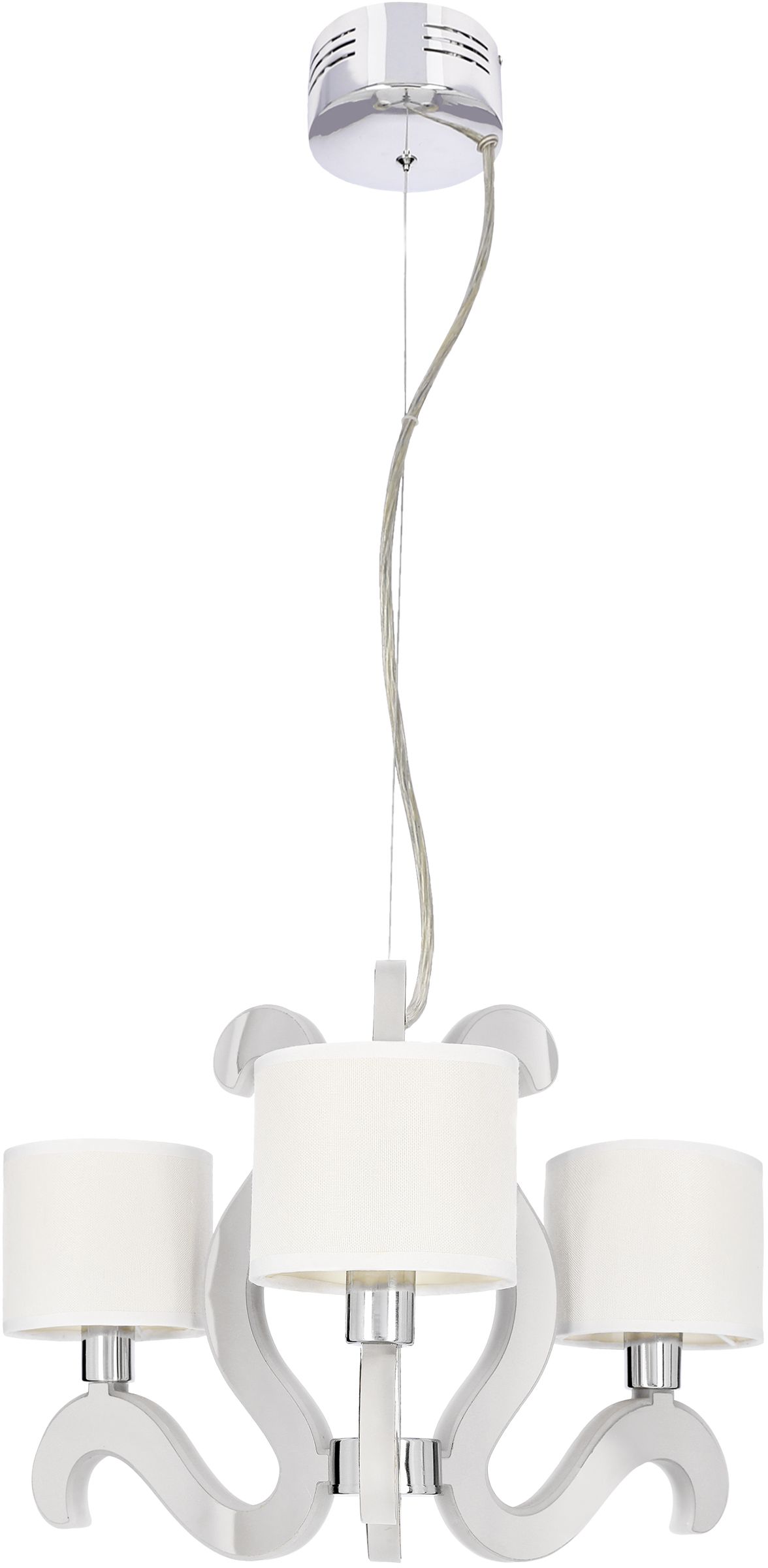 Candellux Ambrosia lampe suspendue 3x40 W chrome 33-33895