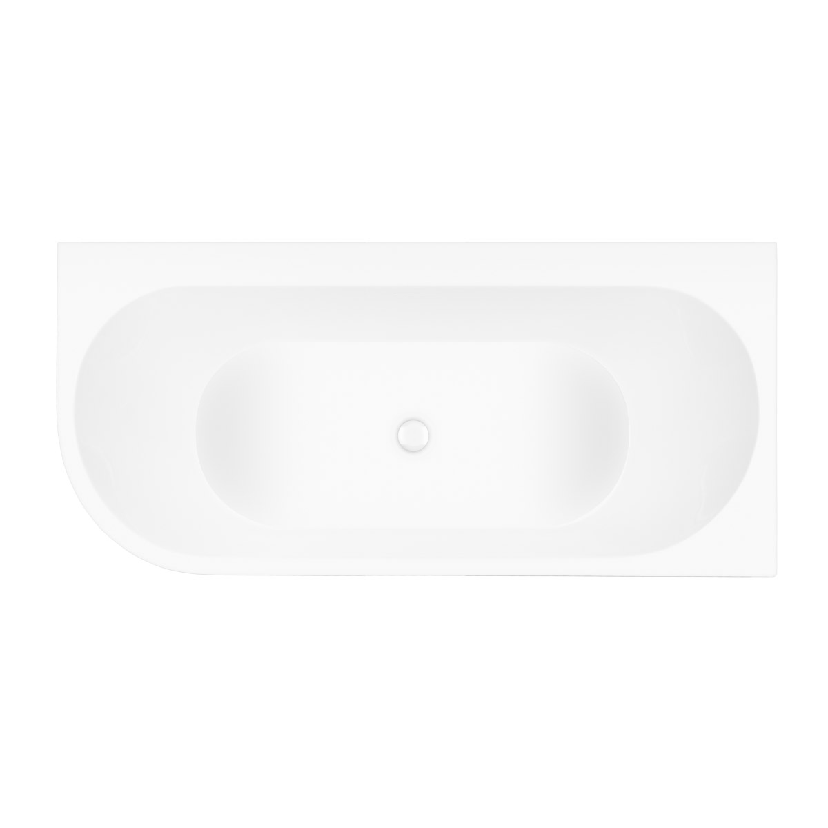 Set baignoire d’angle Oltens Hulda 11004000, couvercle en liège Oltens 09002000