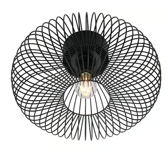 Nordlux Beroni plafonnier 1x60 W noir 2412336003