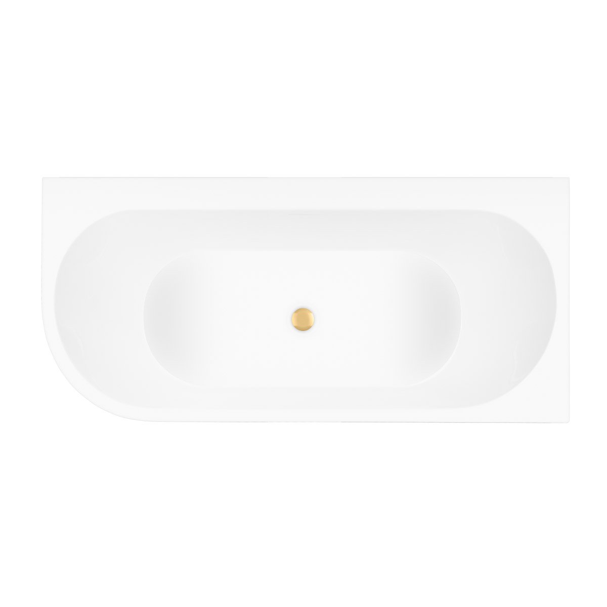 Set baignoire d’angle Oltens Hulda 11004000, couvercle en liège Oltens 09002810