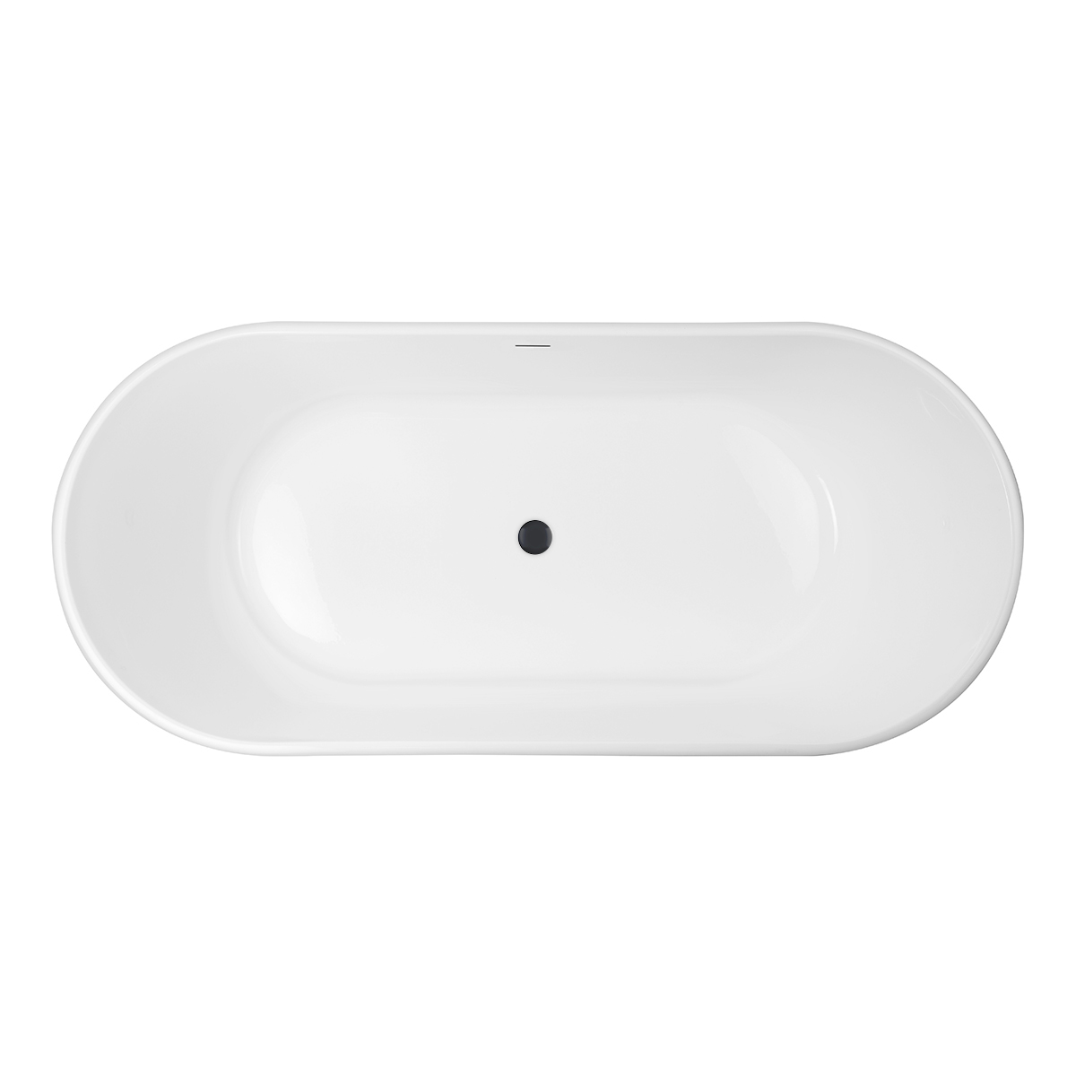 Set baignoire autoportante Oltens Inga 12004000, couvercle en liège Oltens 09002300