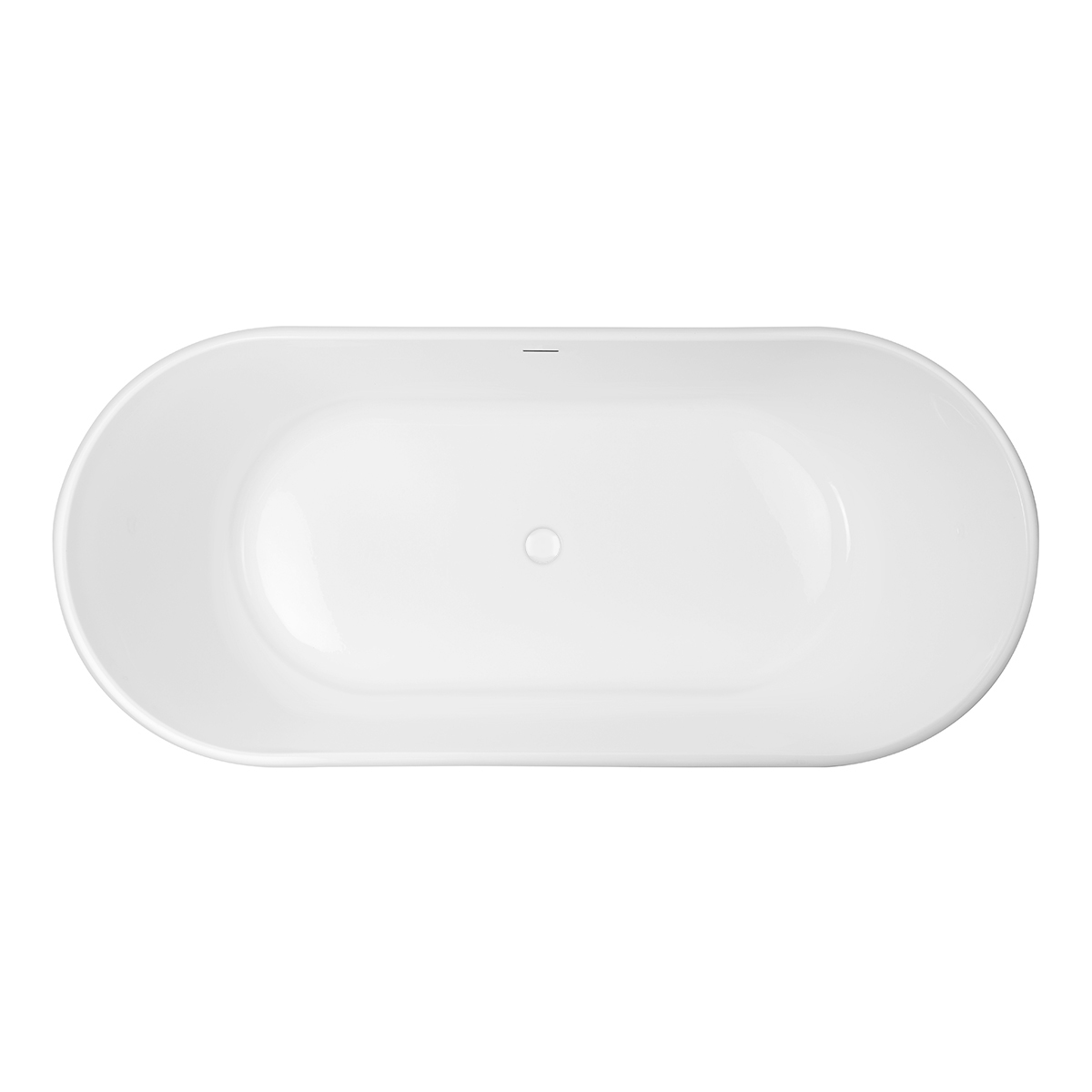 Set baignoire autoportante Oltens Inga 12007000, couvercle en liège Oltens 09002000