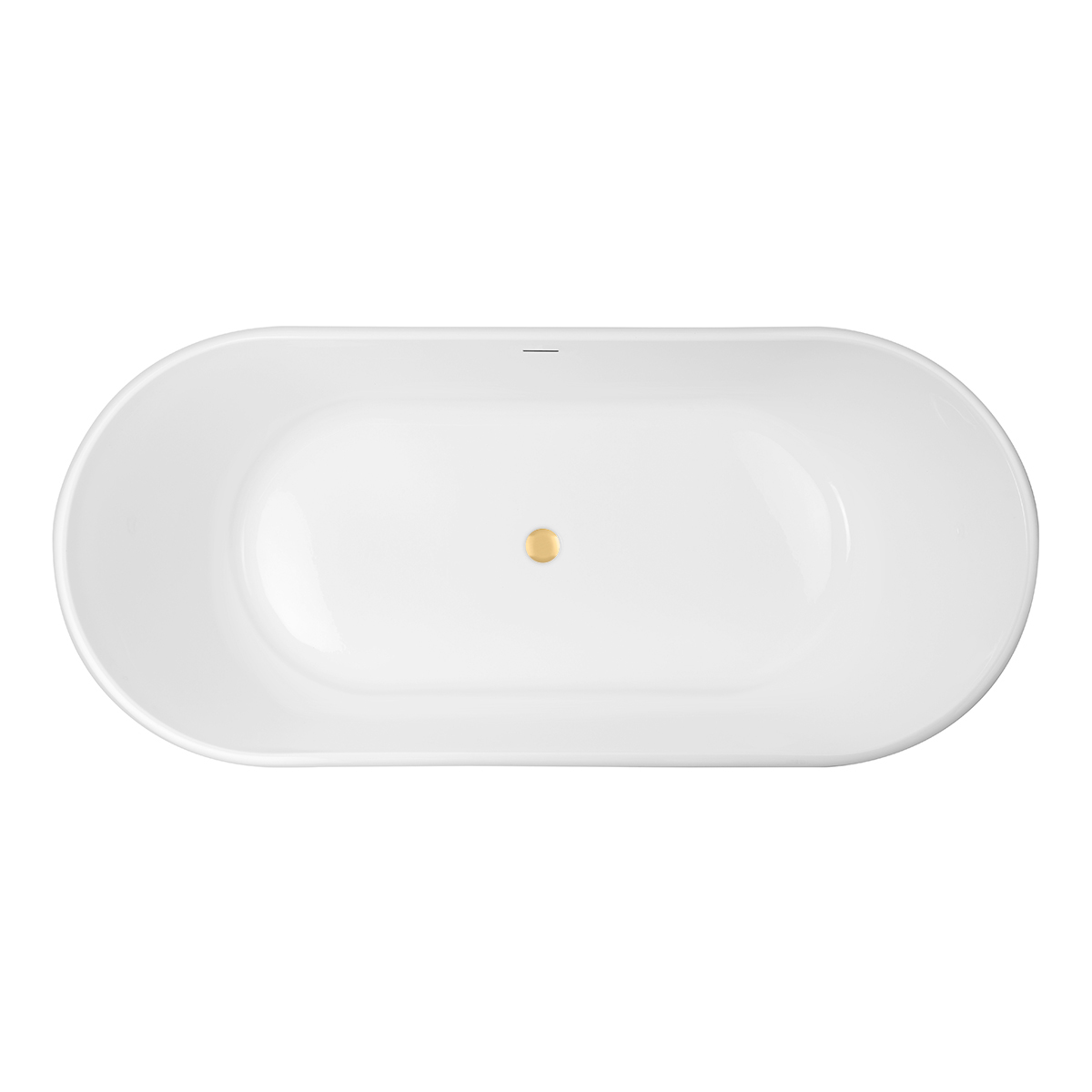 Set baignoire autoportante Oltens Inga 12007000, couvercle en liège Oltens 09002810