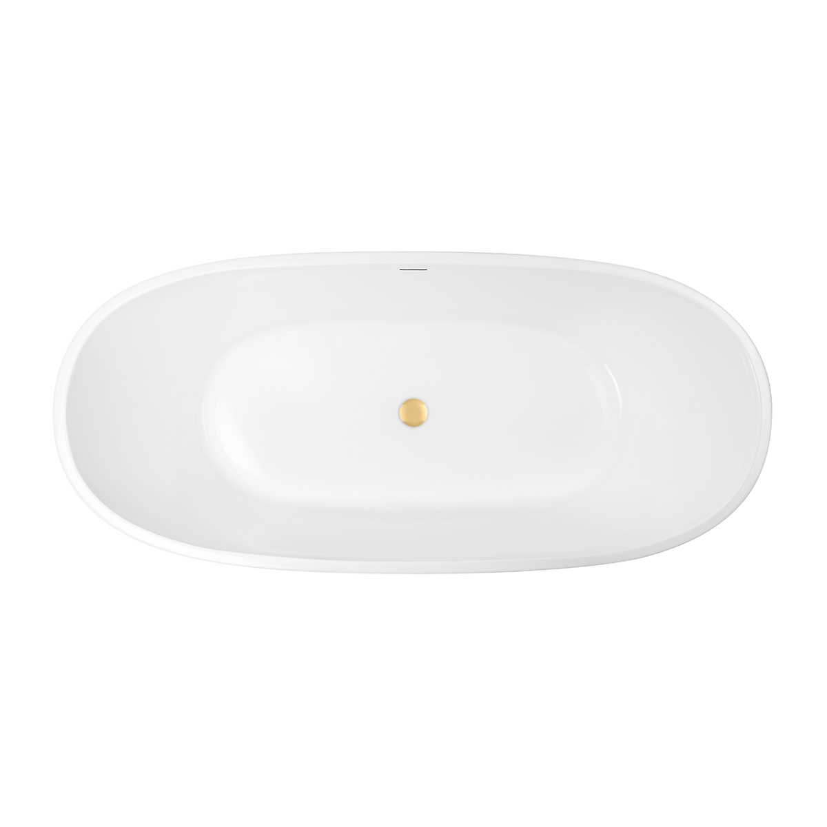 Set baignoire autoportante Oltens Stora 12001000, couvercle en liège Oltens 09002810