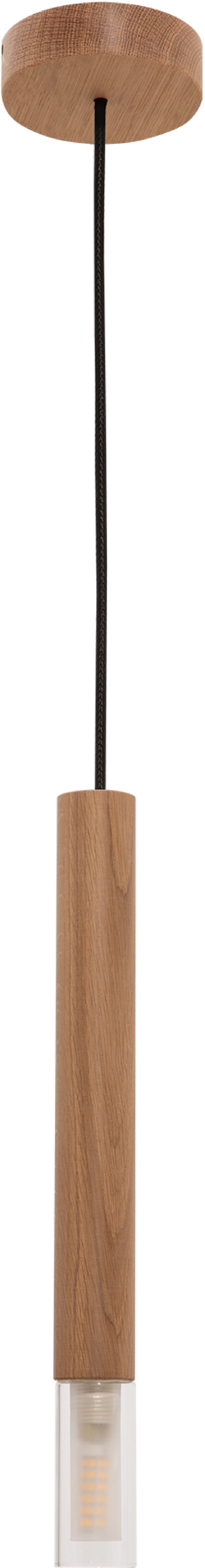 Zuma Line Madera lampe suspendue 1x28 W marron 8620103