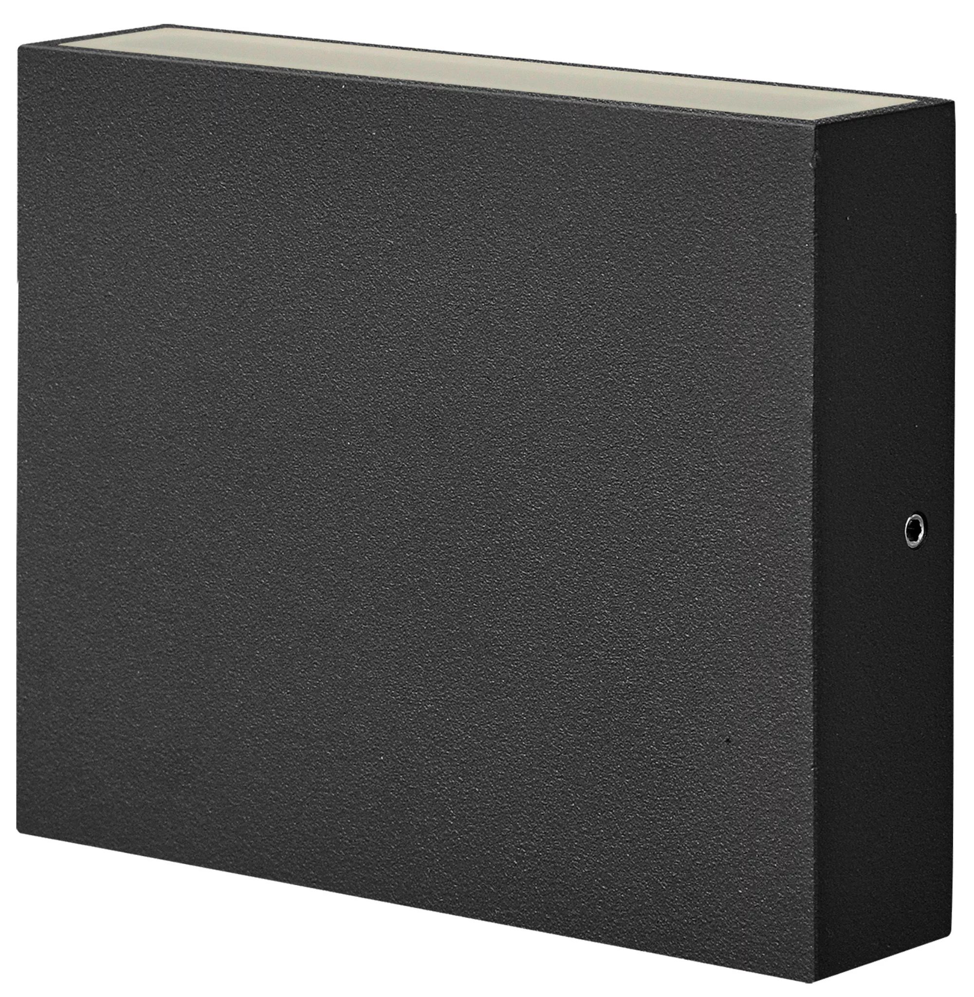 Goldlux Chicago applique murale extérieure 2x3 W noir 315656