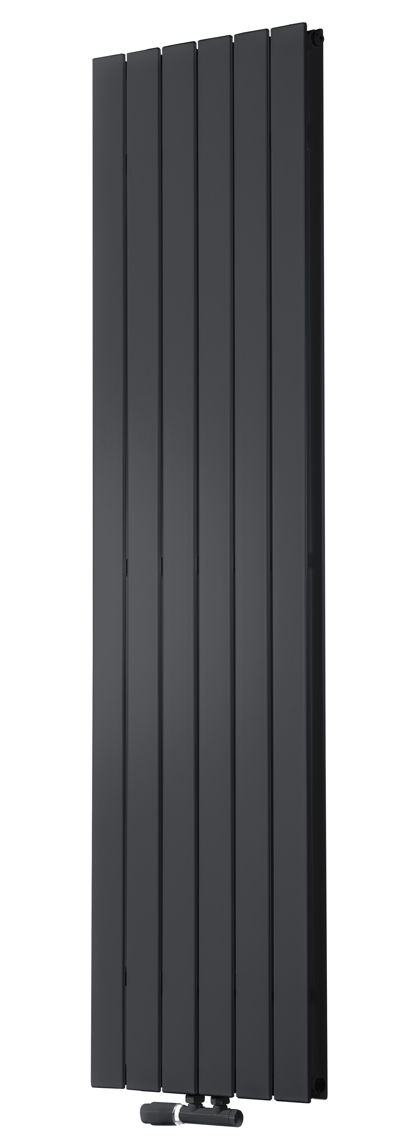 Luxrad Vertirad Podwójny radiateur décoratif 170x44.5 cm podłączenie inférieur noir VERP1700445S040ZDC
