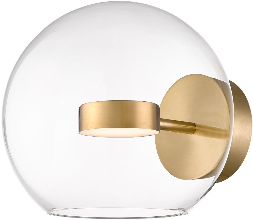 Zuma Line Enceladus applique murale 1x5 W transparent-doré W0428-01D-L4AC