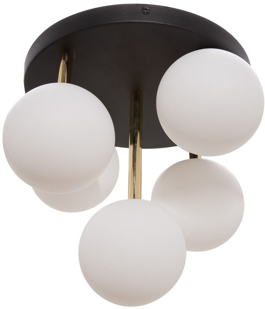 Zuma Line Ali plafonnier 5x40 W blanc-noir-doré 5645