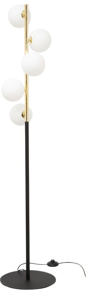 Zuma Line Ali lampadaire 5x40 W blanc-noir-doré 5649