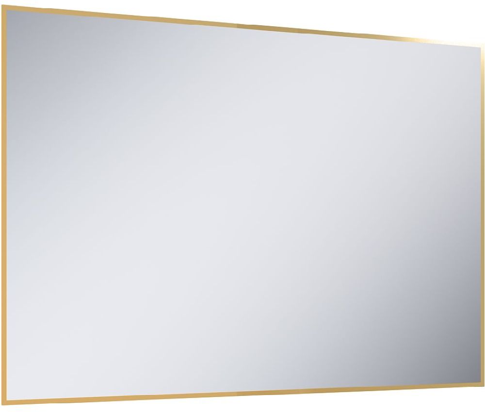Elita Sharon Square miroir 120x80 cm rectangulaire avec éclairage doré RE061203015570