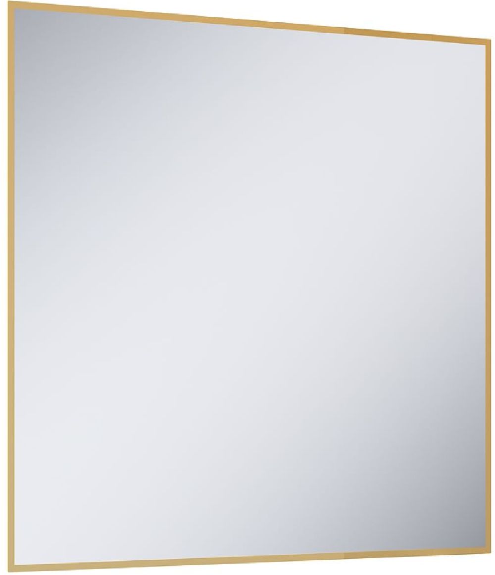 Elita Sharon Square miroir 80x80 cm carré avec éclairage doré RE060803015570