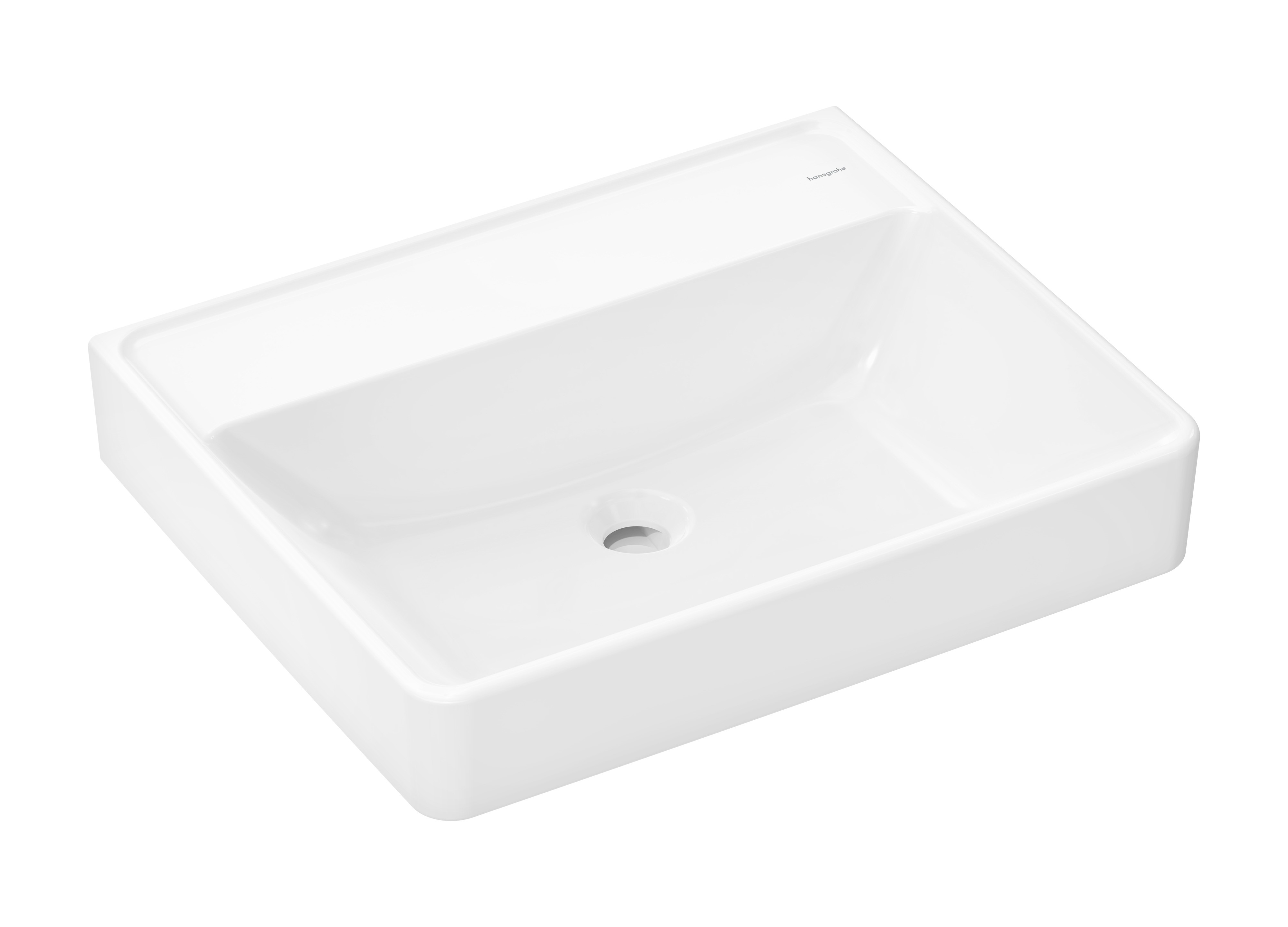 Hansgrohe Xanuia Q lavabo 60x48 cm rectangulaire classique blanc brillant 61151450