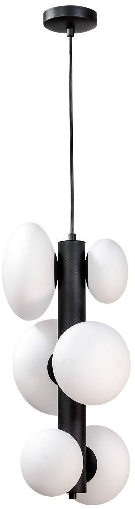 Zuma Line Omi lampe suspendue 6x5 W noir 1194