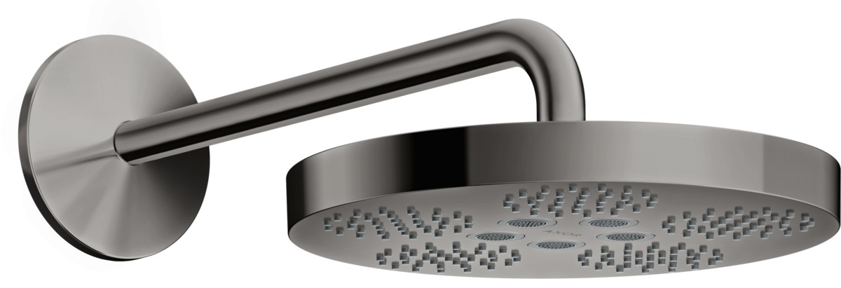 Axor One douche à effet de pluie avec bras 28x28 cm ronde || 48491330