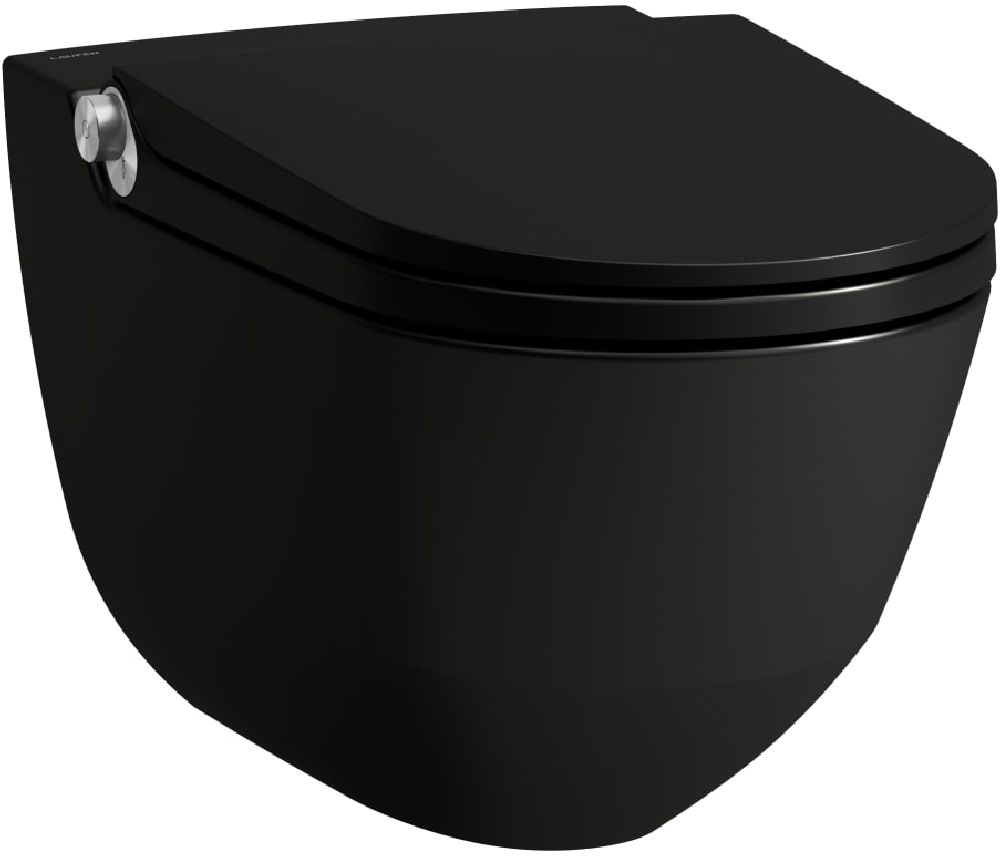 Laufen Riva toilette lavante suspendue sans collerette noir H8206917160001