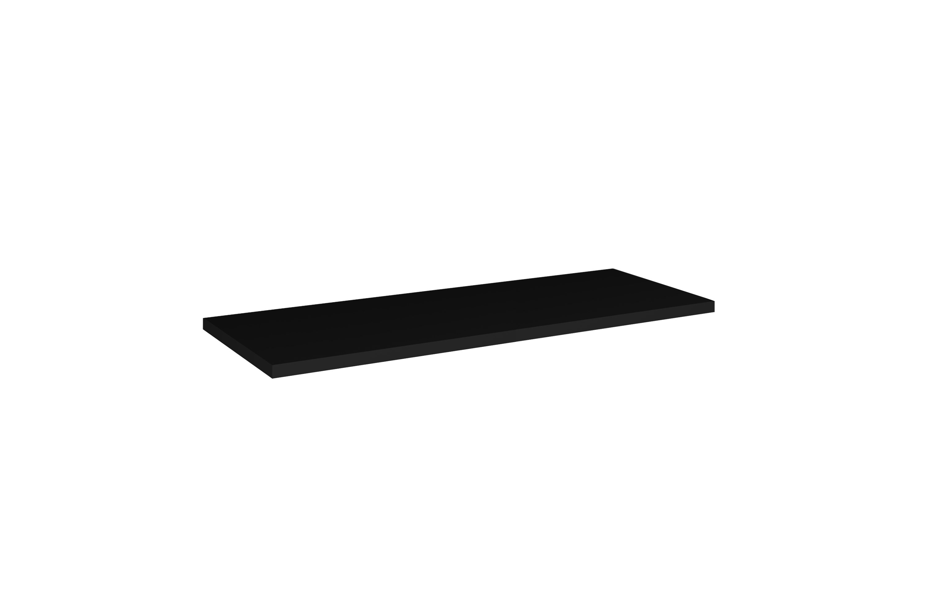 Comad Nova Black plan de travail 100.4x40 cm noir NOVA BLACK B 89-100