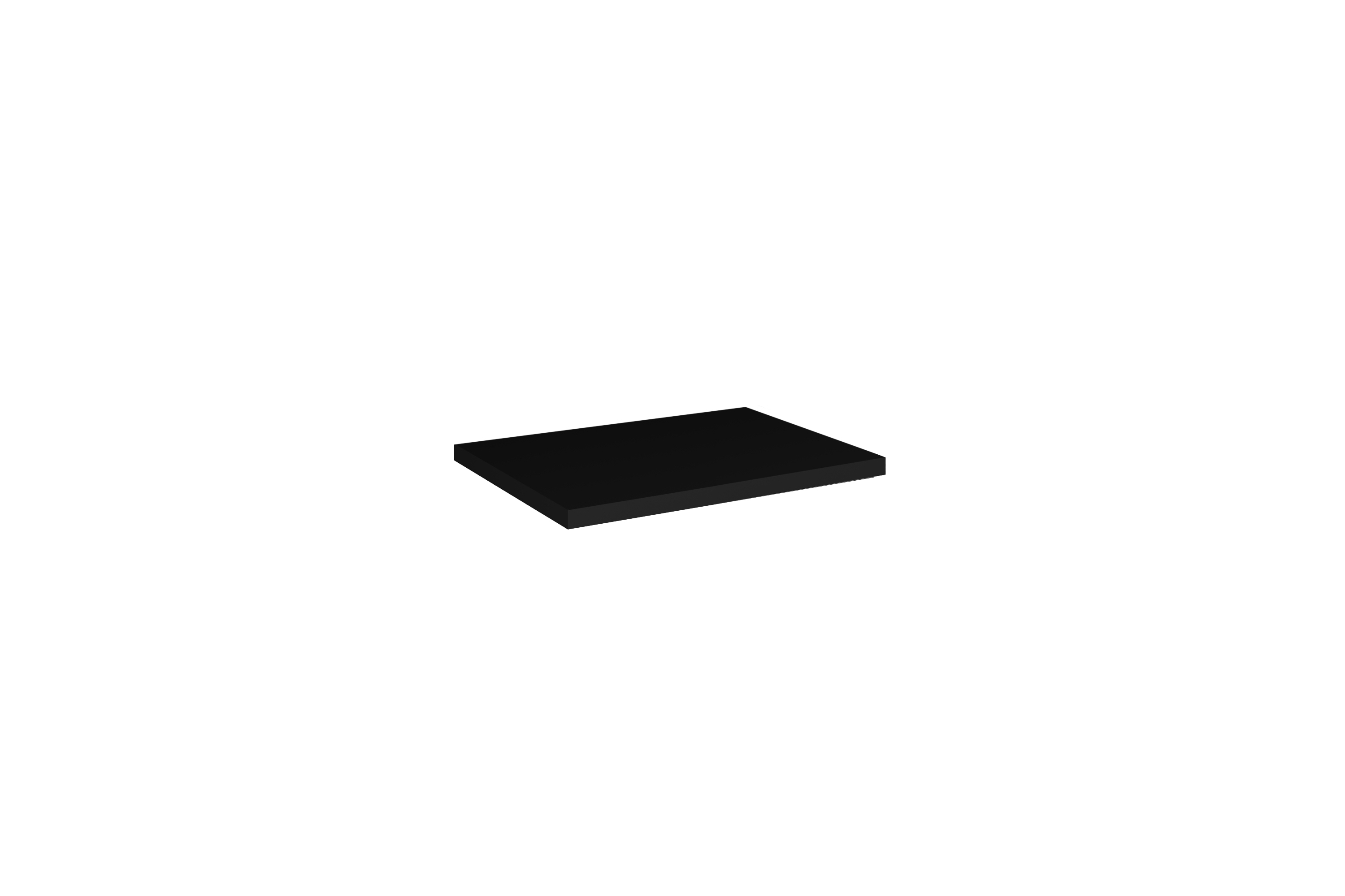 Comad Nova Black plan de travail 50.4x40 cm noir NOVA BLACK B 89-50